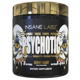 Psychotic Gold d'Insane Labz énergie et focus pour l'entraînement intensif.