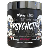 Insane Labz Psychotic Test, poudre pré-entraînement, énergie instantanée et endurance accrue.
