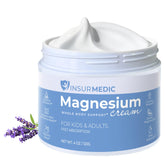 InsurMedic Crème Magnésium, flacon visible, favorise une détente ciblée après l'effort.