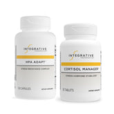 Cortisol Manager Integrative Therapeutics, bouteille visible, soutien potentiel au stress quotidien.
