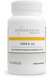 Capsules Integrative Therapeutics DHEA-25, prise quotidienne simple pour le soutien général.