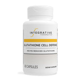 Integrative Therapeutics Glutathione Cell Defense – bouteille avec gélules faciles à prendre.