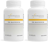 Tri-Magnesium d'Integrative Therapeutics: bouteille et capsules, soutien potentiel au métabolisme énergétique.