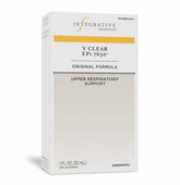V Clear EPs 7630 de Integrative Therapeutics, bouteille-gouttes prête à soulager les irritations nasales.