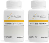 Bouteille Integrative Therapeutics Vitamine C tamponnée, soutien antioxydant potentiel au quotidien