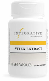 Capsules Vitex Extract Integrative Therapeutics, soutien potentiel du cycle féminin.