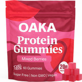 Gélifiés ipxkwll OAKA protéines – 20 g par portion, parfait après entraînement.