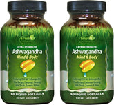 Irwin Naturals Ashwagandha Mind & Body bouteille, présentation du produit