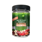 Gommes Irwin Naturals avec bouteille de vinaigre de cidre, énergie potentielle