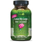 Irwin Naturals Love My Legs – bouteille: soutien potentiel à la circulation des jambes et confort.
