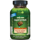 Irwin Naturals Only One, bouteille-liquide, pratique pour un apport quotidien en vitamines.