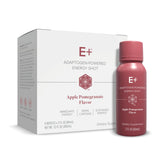 Isagenix E+ Shot énergie pomme grenade, boost naturel pour énergie durable.