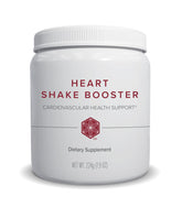 Isagenix Heart Shake Booster: bouteille et doseur pour un apport pratique quotidien.