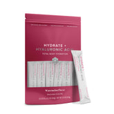 Isagenix Hydrate : sachet pastèque prêt à être mélangé pour une hydratation agréable.