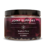 Isagenix Joint Support gummies dans une bouteille rouge pour une utilisation pratique au quotidien