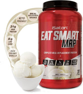 iSatori Eat Smart MRP: shake vanille dans un verre pour un repas rapide