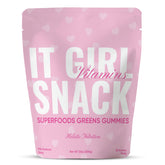 It Girl Vitamins gommes emballage rose pour une routine pratique.