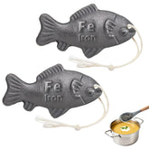 IUFQOZG poisson-fer en cuisson dans une casserole, potentiel boost d’apport en fer lors de la préparation.