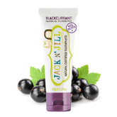 Jack N' Jill dentifrice bébé groseille noire, douceur naturelle pour les petites dents.