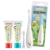 Jack N' Jill Tickle, brosse dents enfant, douceur pour petites gencives et brossage agréable.