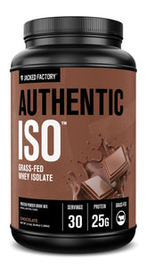 Jacked Factory Authentic ISO – bouteille lactosérum prête après entraînement.