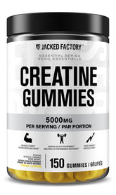 Gommes de créatine Jacked Factory,-dose quotidienne de 5 g, pratique en déplacement