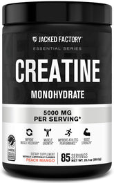 Jacked Factory Creatine Monohydrate en poudre 425 g prête à mélanger