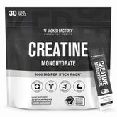 Jacked Factory Créatine Monohydrate, boîte 150 g pratique pour l'entraînement.
