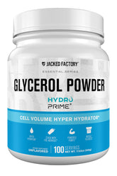 Jacked Factory Glycerol Pump en bouteille, hydratation renforcée potentielle.