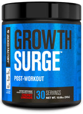 Growth Surge de Jacked Factory, bouteille cerise-limeade prête pour récupération après l'entraînement.