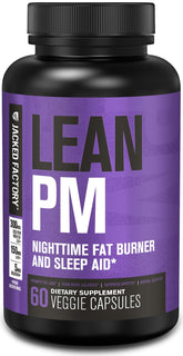 Jacked Factory Lean PM: bouteille nocturne prête pour favoriser le sommeil et la perte de graisse.