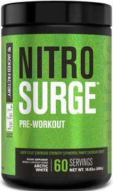 Jacked Factory Nitrosurge: bouteille Arctic White prête pour l'entraînement