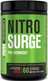 Jacked Factory Nitrosurge – bouteille Cerise-Citron Vert pour énergie durable.