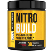 Jacked Factory Nitrosurge Build — bouteille prête pour des séances intenses.