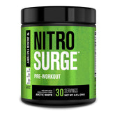 Jacked Factory Nitrosurge énergie-poudre offre une énergie soutenue pendant l'entraînement.