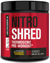 Jacked Factory NITROSURGE Shred, bouteille ouverte, énergie soutenue pendant l'entraînement