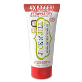 Jack N' Jill Mega dentifrice – tube avant, goût apprécié pour le brossage.
