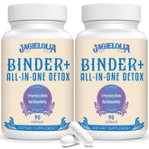 Jagielolia Detox Binder – bouteille sur étiquette, soutien potentiel à une routine detox équilibrée