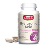 Flacon Jarrow Formulas Acide Hyaluronique et capsules végétales favorisant l hydratation cutanée