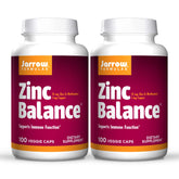 Jarrow Formulas Zinc Balance: bouteille montrant le dosage et un soutien potentiel au quotidien