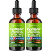 gouttes jb wellness co – corossol en flacon, soutien potentiel au bien-être quotidien.