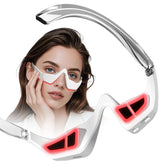 JCOTTON lunette de thérapie lumière rouge pour les yeux, revitalise le regard.