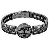 JEROOT bracelet-magnet-ultra-puissance porté au quotidien pour le style et le confort.
