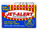 Jet-Alert caplets en bouteille pour une vigilance rapide au travail.