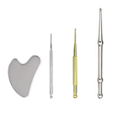 JFGLORIX ensemble d'outils réflexologie visage pour relaxation ciblée