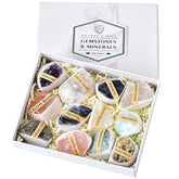 Mélange de cristaux bruts JIC Gem dans coffret cadeau, décoratif et inspirant