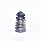 Tour fluorite multi étages JIC Gem avec palette colorée pour concentration et calme
