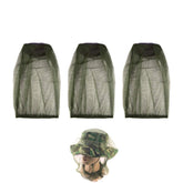 Jiechangfang Cuayaes filet de tête premium: ensemble 3 pièces pour camping anti-moustiques