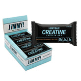 JiMMYBAR! Barre chocolat-beurre cacahuète, énergie durable pour l'entraînement.
