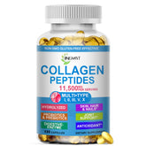 JINGYAT Collagène Softgels peau-cheveux-ongles pour un éclat sain